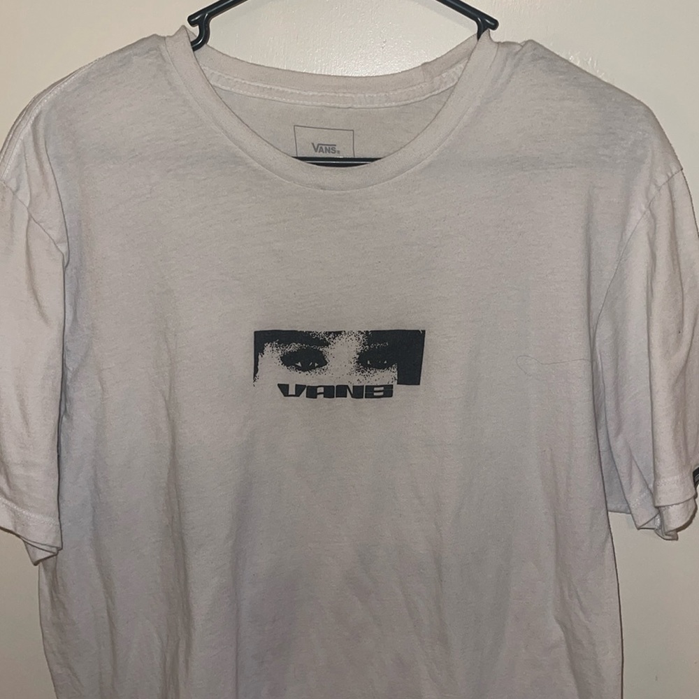 Vans White Graphic Tee Shirt
